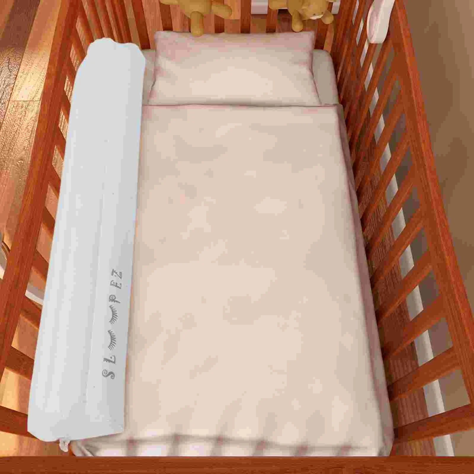 2 Pcs Baby Bed Rails Guard Crib Fence Tubes Heighten Protectors Mattress Protector Sleeves For Bumper Tubes Empty Round