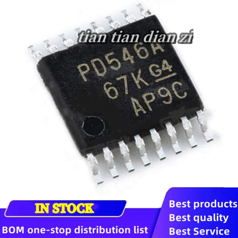 

5 шт./лот PD546A PCA9546APWR трафаретная печать PD546A чип TSSOP16 мультиплексор чип