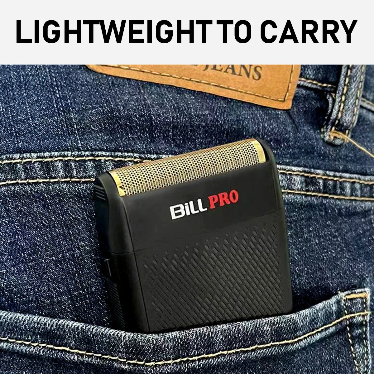 BL-400 Men's Electric Shaver Long-Lasting Battery Portable Travel-Friendly