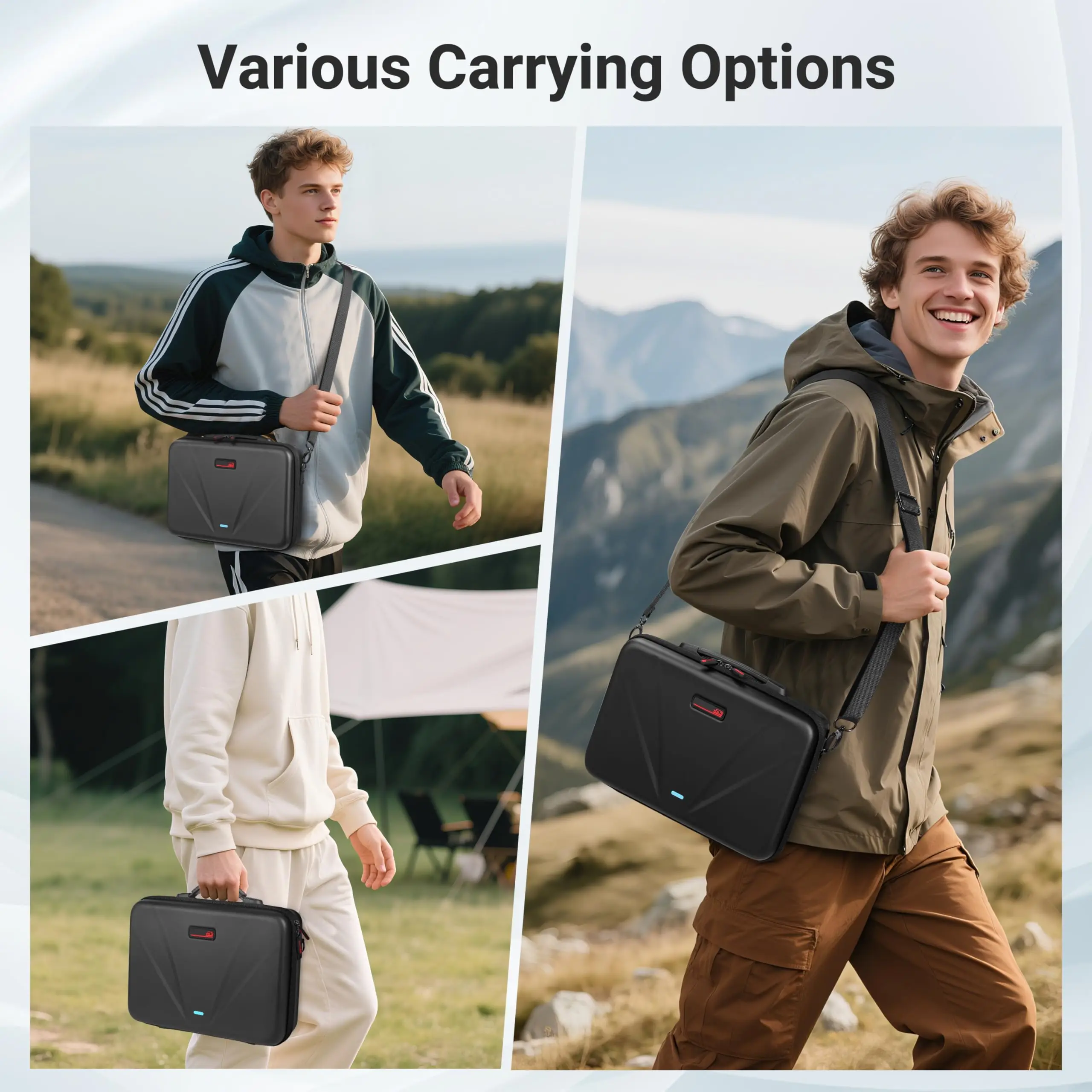 Étui transport Insta360 X5 - Sac rangement voyage portable