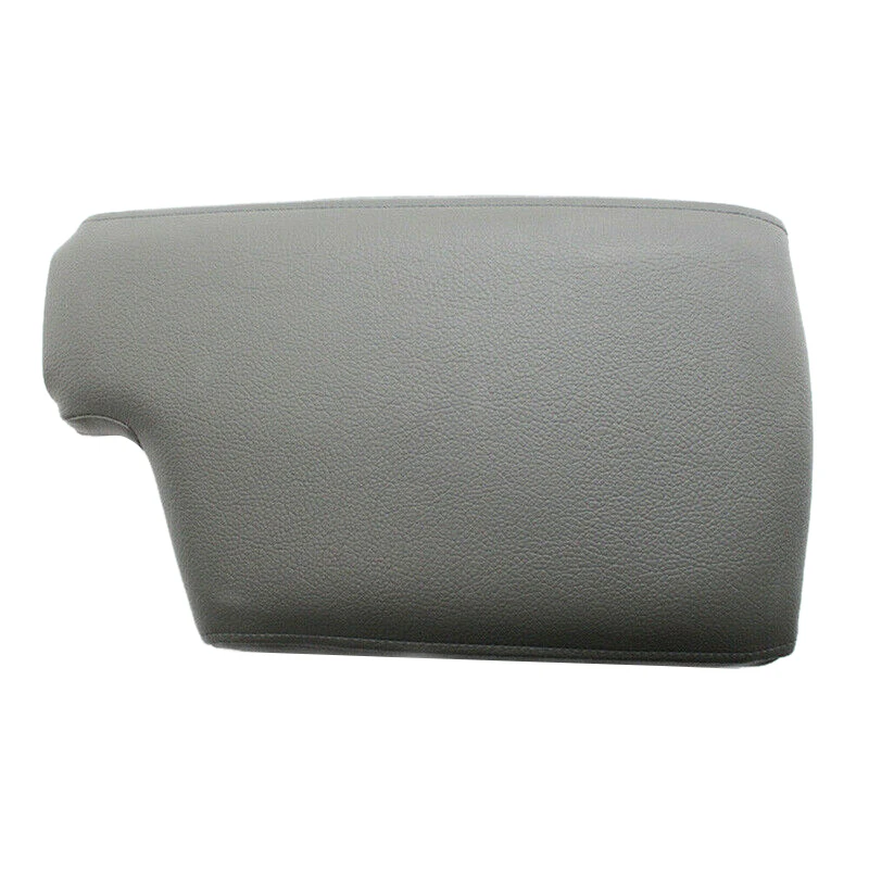 

Car Grey PU Leather Front Center Console Armrest Box Lid Cover Trim Fit for BMW 3 Series E90 E91 E92 E93