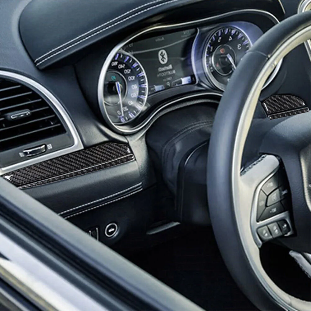 

6 шт., накладки на приборную панель Chrysler 300 2015-2021