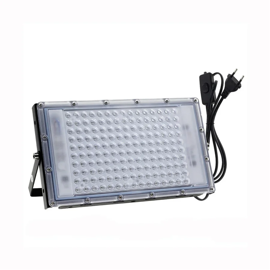 200/300W Purple Black Light 395nm UV Curing Lamp Fluorescent Detection Lamp Shadowless Glue UV Ultraviolet Lamps Green Oil Resin