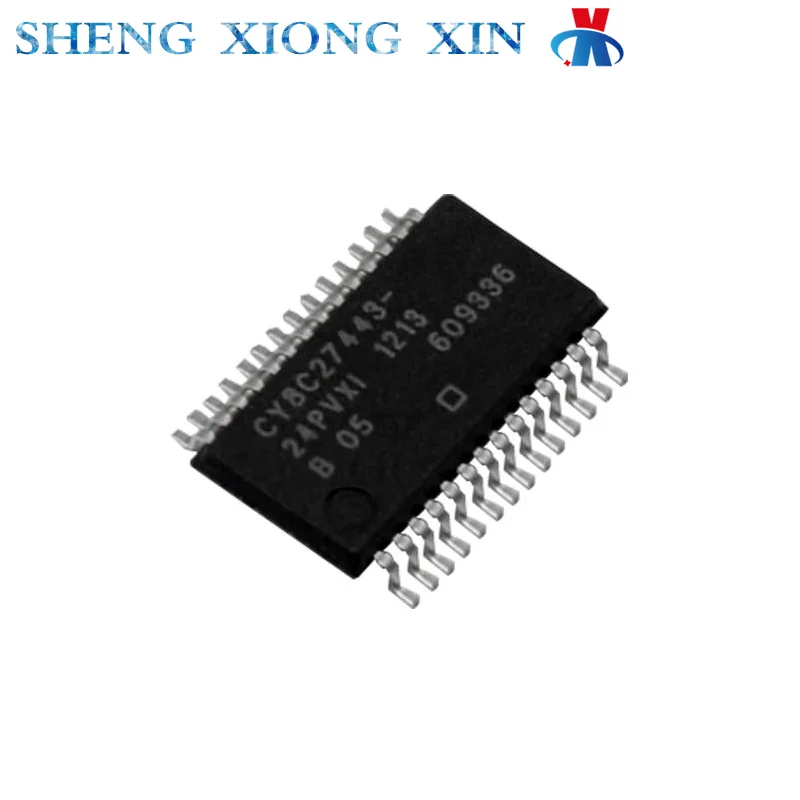 

5pcs/Lot CY8C27443-24PVXI Encapsulation SSOP-28 CY8C27443 MCU Microcontroller Chip CY8C27443-24P CY8C27443-24 Integrated Circuit