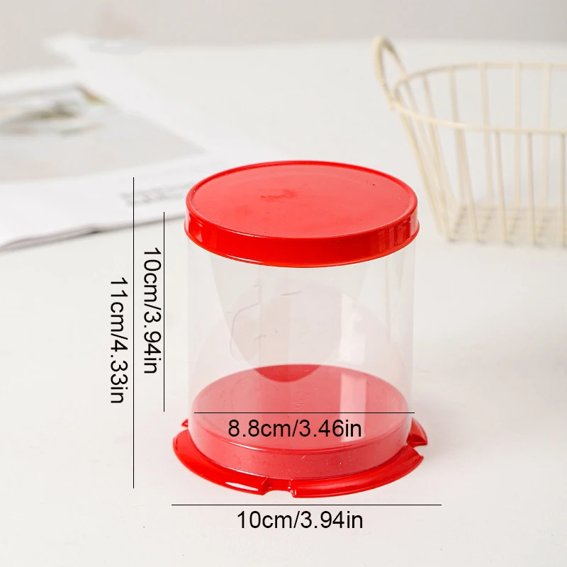 10pcs Transparent Plastic Cupcake Packaging Boxes, Dessert Gift Boxes for Cake, Party, ... - SKU TPCB1755 - UGI Packaging