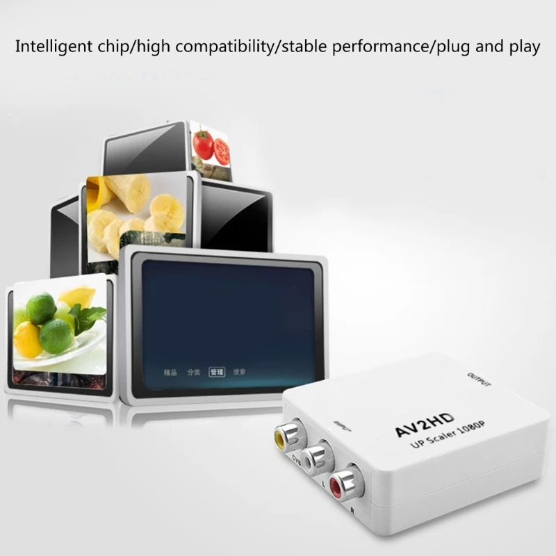 1080P RCA ȣȯ   ȯ AV2HDMI   ̺ CVBS (USB ̺ ) H8WD