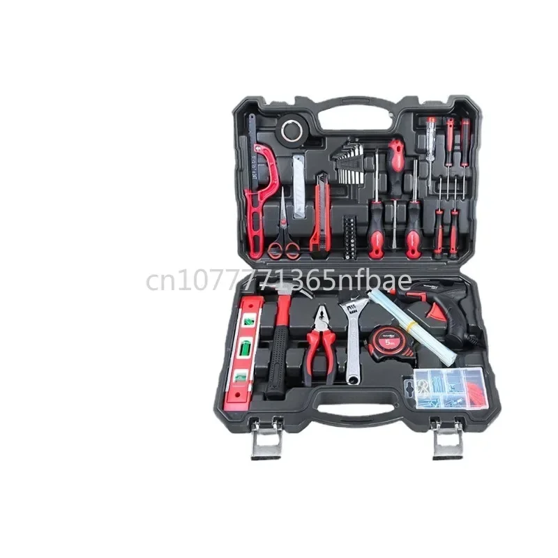 

66 sets of multifunctional woodworking, electrician, hardware tool set, maintenance toolbox