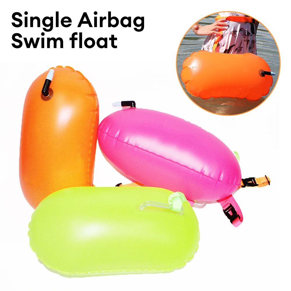 

Надувная искусственная многофункциональная плавающая сумка из ПВХ для плавания с поясным ремнем, уличный безопасный буй для плавания, безопасная сумка для водных видов спорта