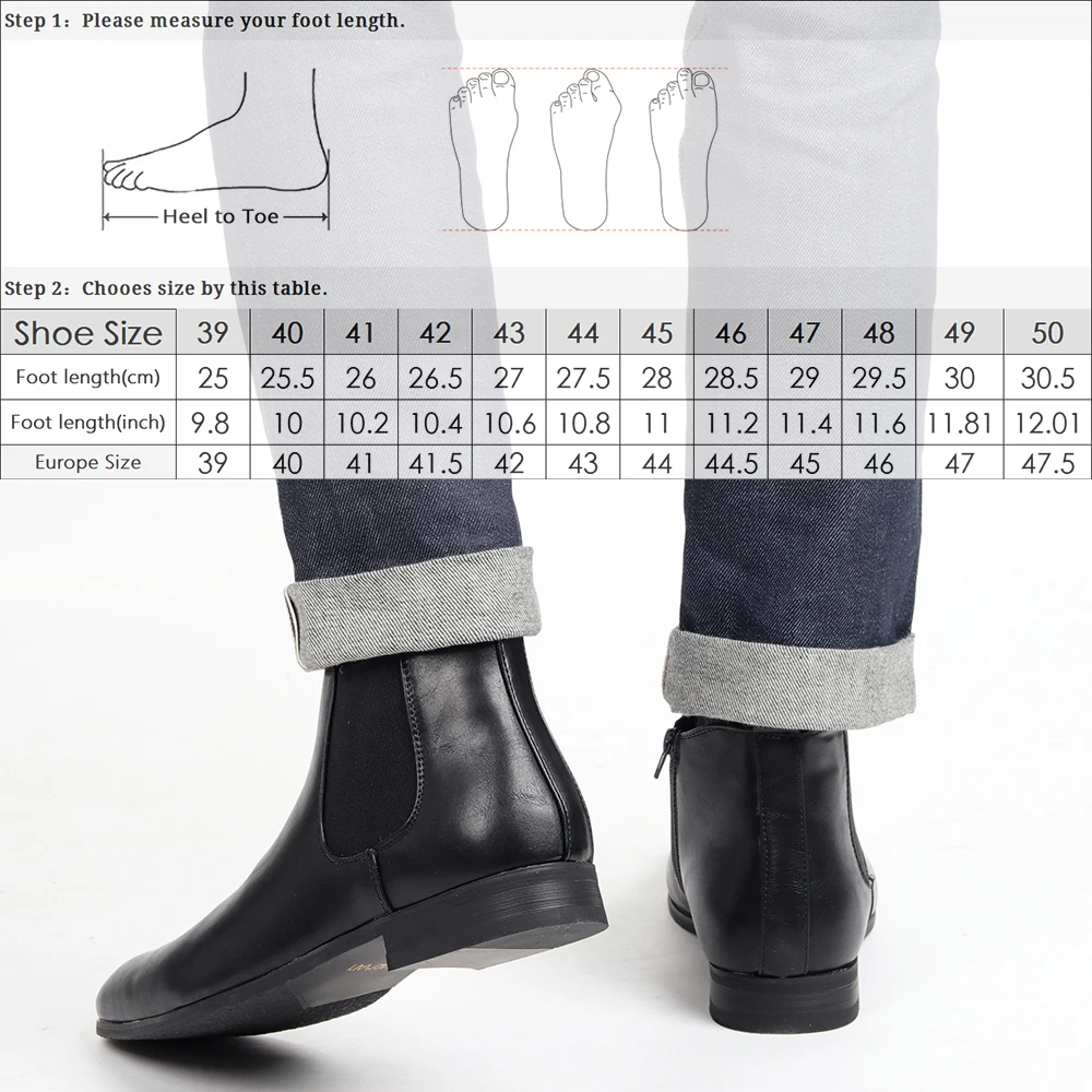 Men Chelsea Boots Chelsea Boots Men Zips Brand Classic Comfortable Fashion Leather Boots #213