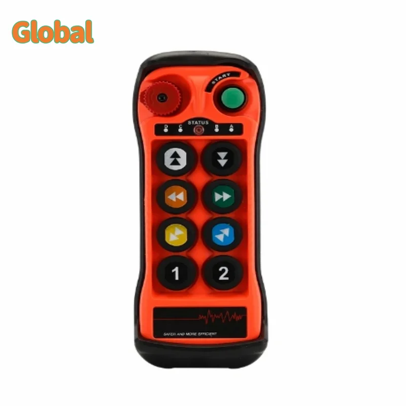 Crane Remote Control 8 keys single speed Industrial Wireless Radio