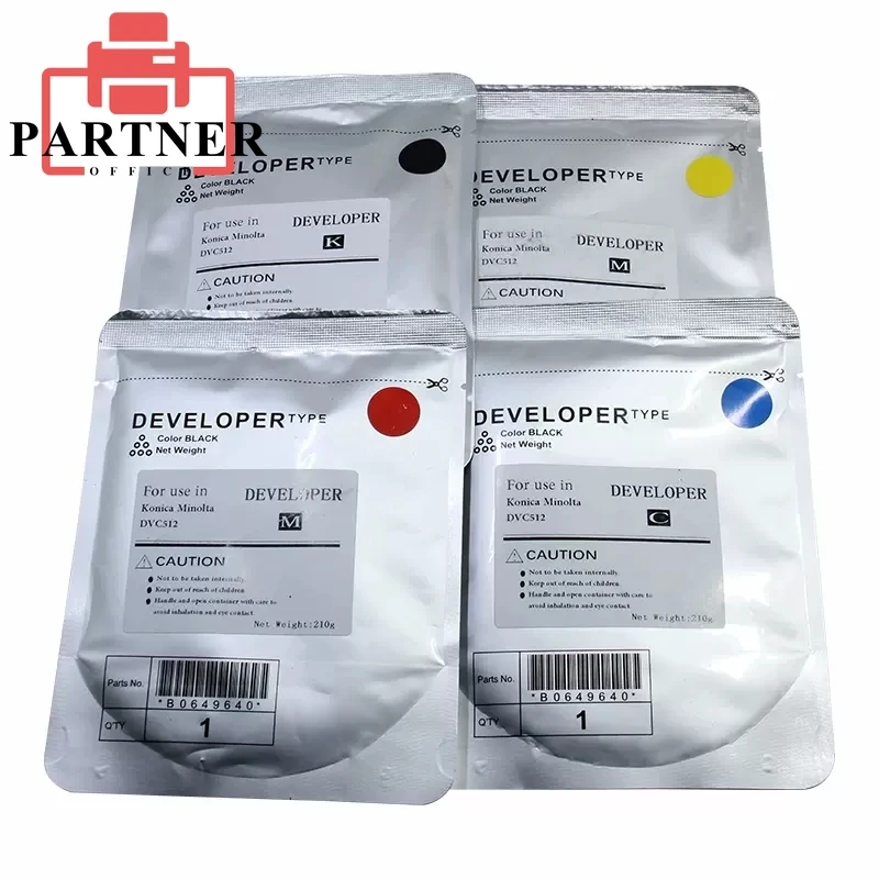 

1Set 250g DV512 Origin Developer for Konica Minolta Bizhub C221 C224 C281 C284 C364 C454 C554 Color 250g Copier Developers DV512