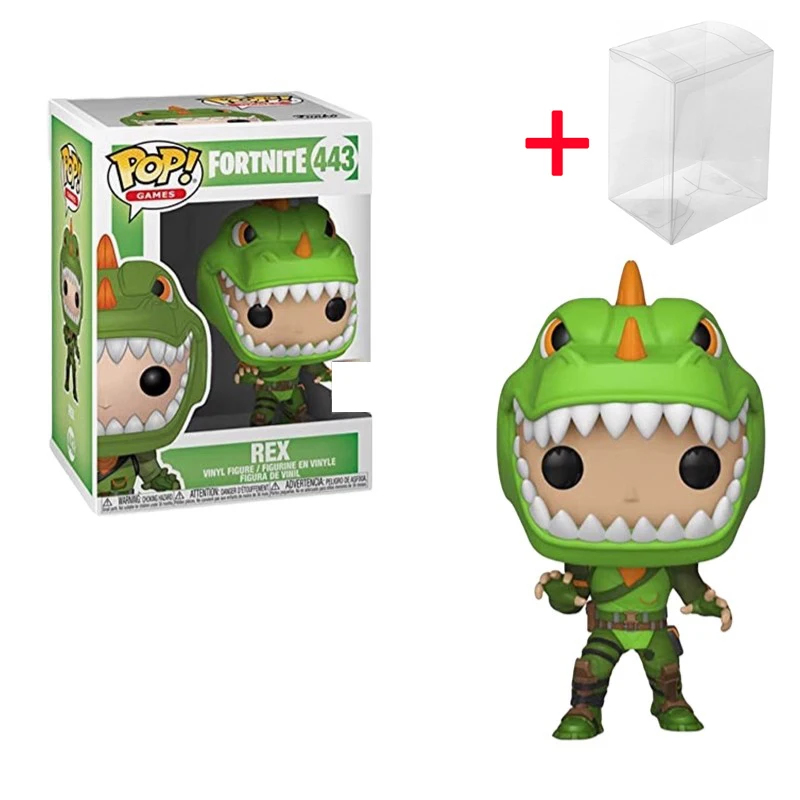 Fortnight GAME Fortnited Battle REX #443 Funkostyle PVC