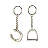 saddlery key keychain hook clasp Equestrian accessories gag bit stirrup decoration 8901008 5