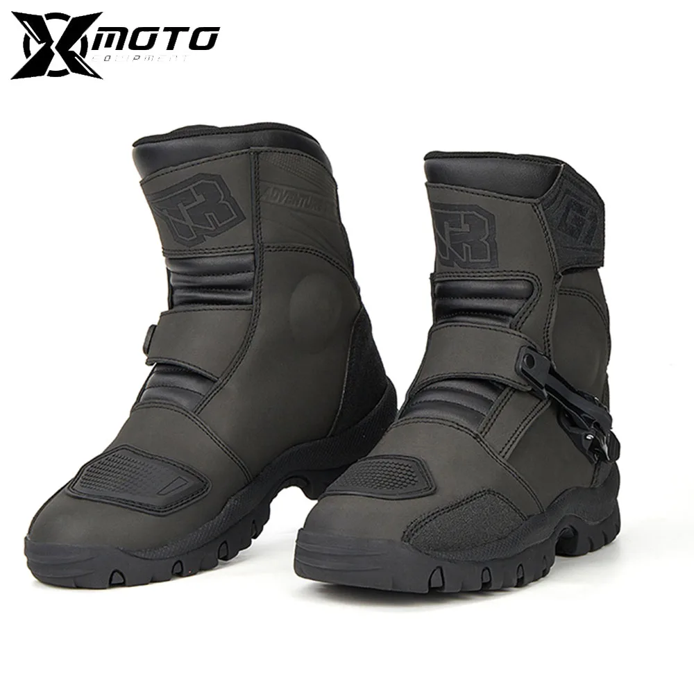

Motorbike Outdoor Riding Road Protection Boots Off-Road Mountain Biker Commuter Fall Protection Breathable Boots
