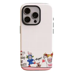 Cartoon Lovely Girl 2 - in - 1 Protective Phone Case with Film Shell for Vivo S16 Pro (KaTong003)
