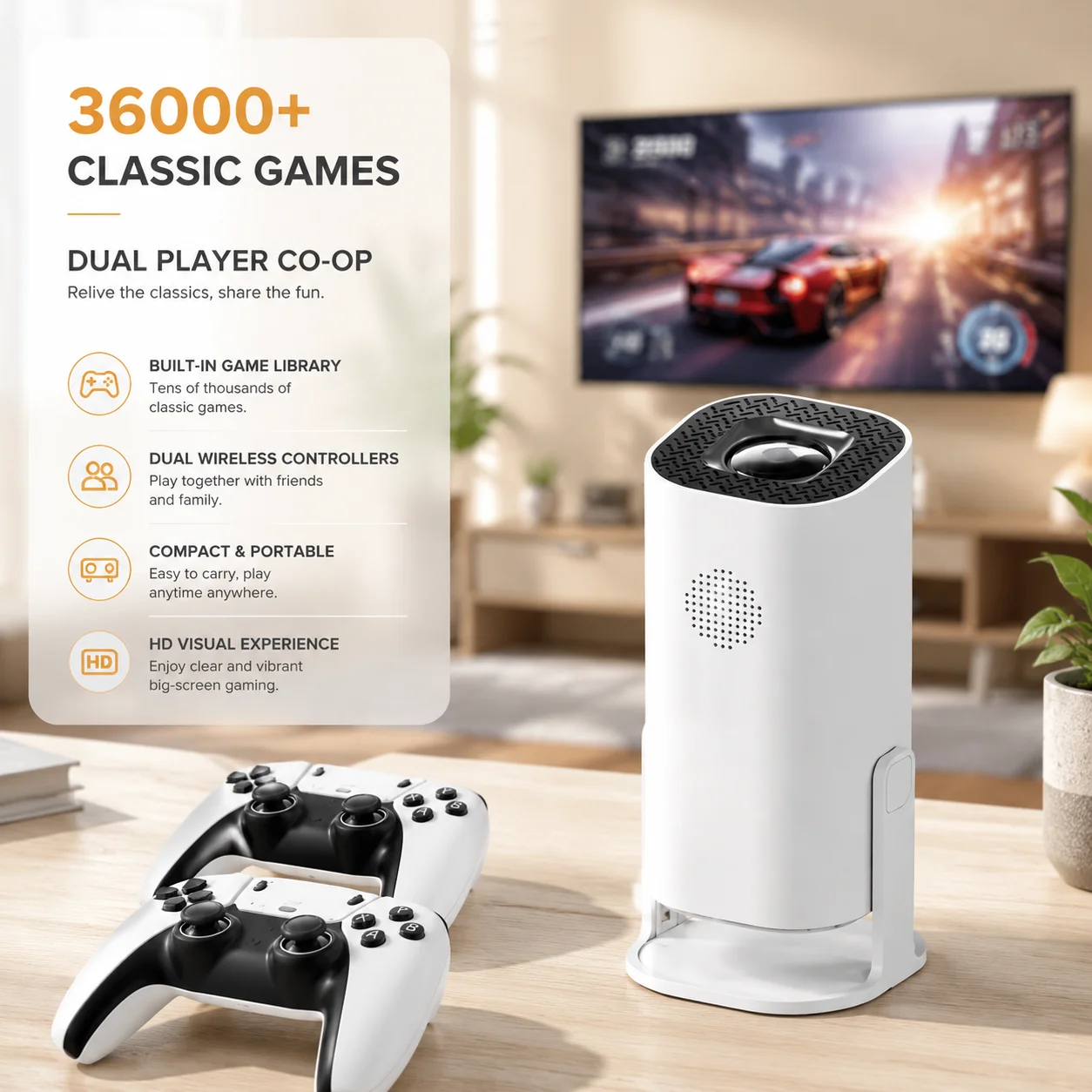 링란 P30PLUS 4K 스마트 LED 게임 프로젝터 듀얼 밴드 WiFi 블루투스 네이티브 안드로이드 폰 스크린 미러링 홈시어터