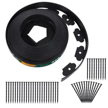 No Dig Durable Garden Landscape Edging Kit, 1