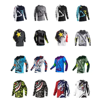 Bike Jersey T-Shirt For Motocross Unisex Top Race Cycling T-shirt Mountain Bike Road Bicycle Motorcycle BMX ATV MTB Enduro 1