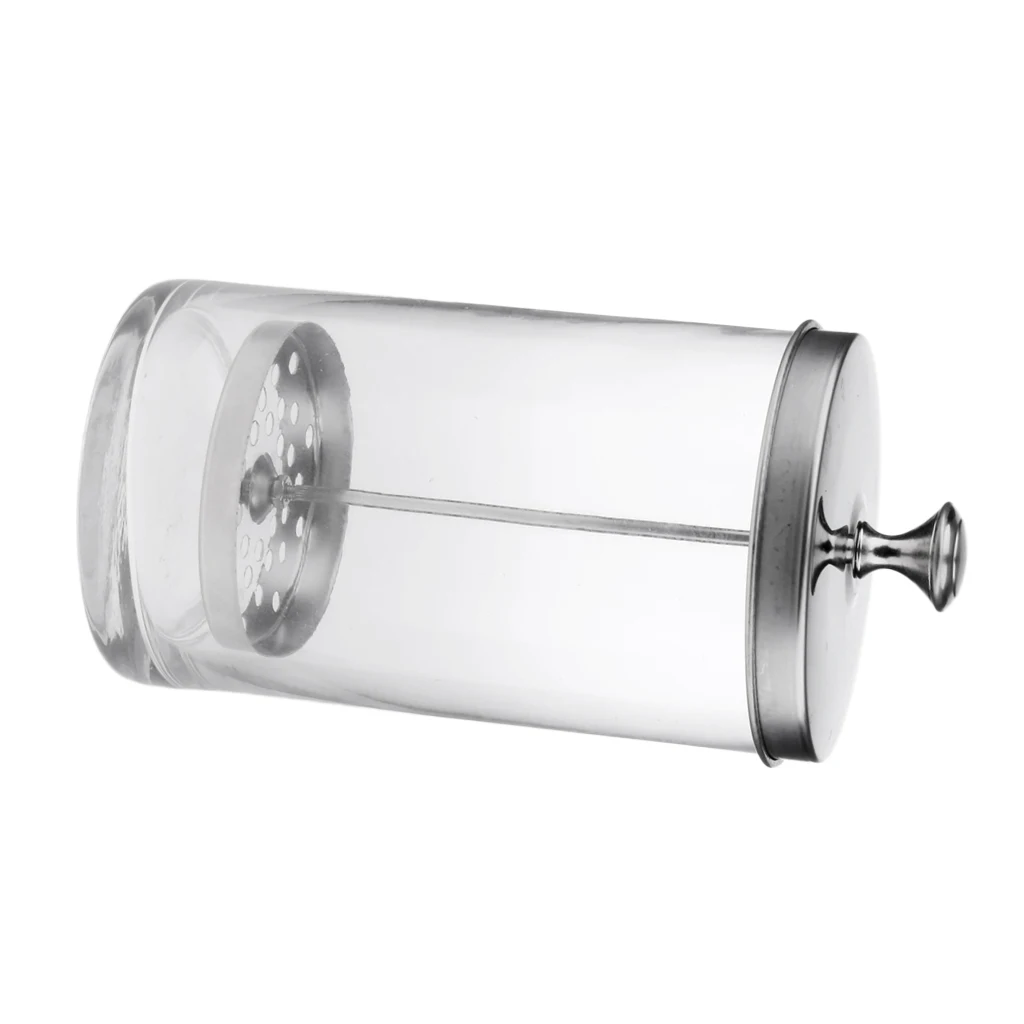 Barber Salon Tool Sanitizing Disinfecting Glass Jar Container Jar