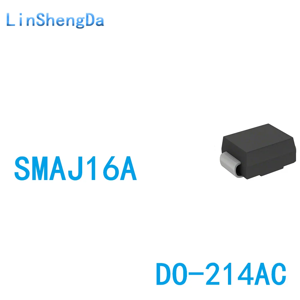 

10 шт., SMAJ16A P6SMAJ16A Флюоресцентный диод