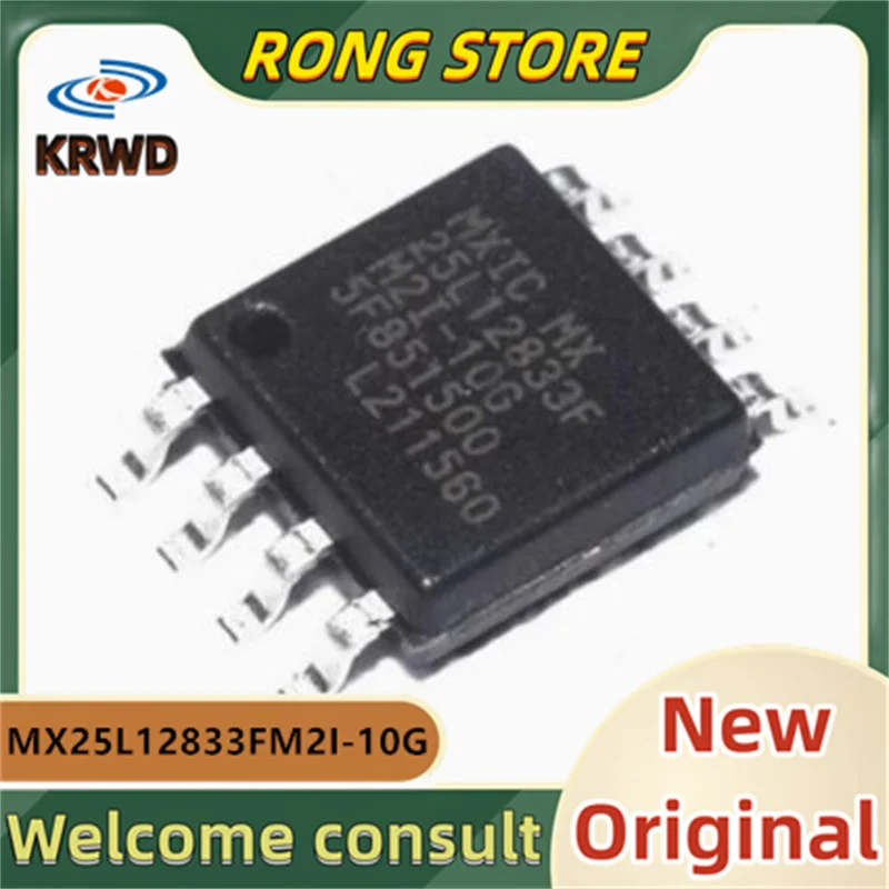 

(10PCS) MX25L12833FM2I-10G New and Original Chip IC MX25L12833FM2I MX25L12833 25L12833F SOP-8