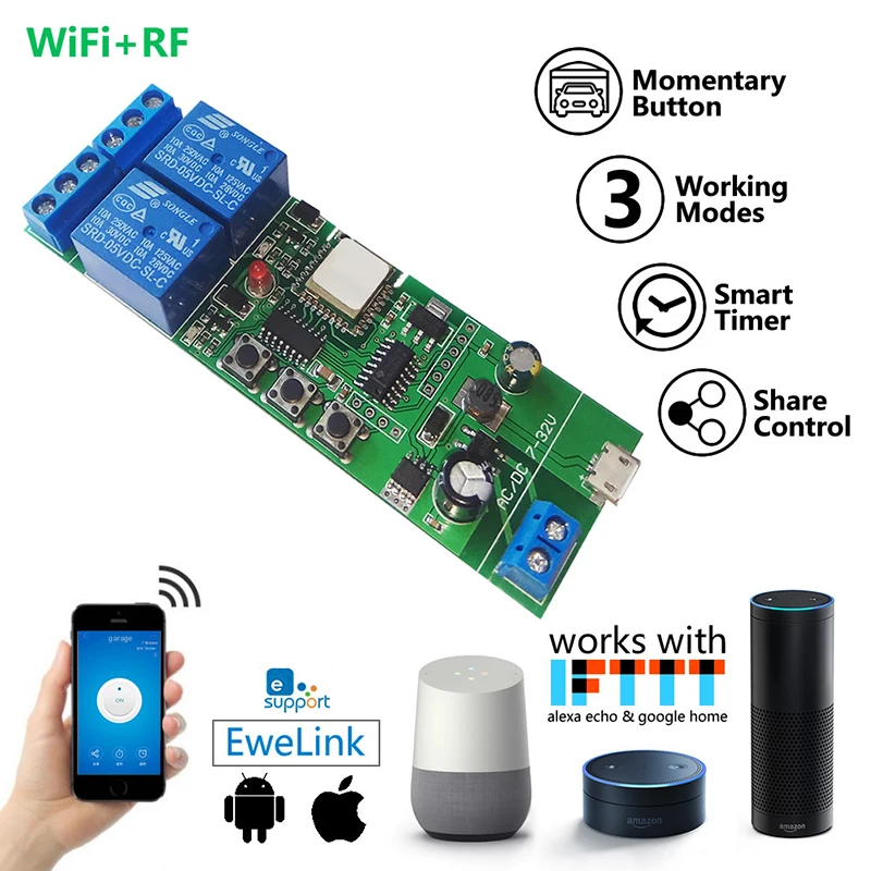 5V, Sem Fio, Casa Inteligente, Interruptor de