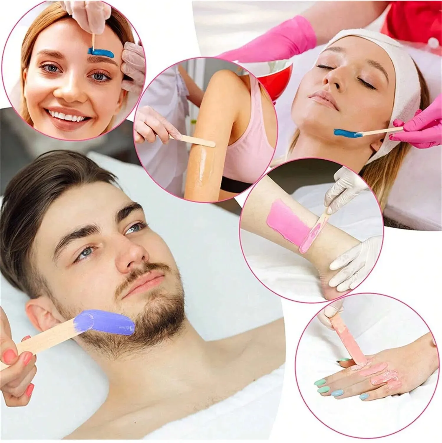 Multi-Purpose Hair Removal Wax Warmer Fast Heating Hot Wax Warmer Portable Electric Hot Heater Machine for Hair Removal
