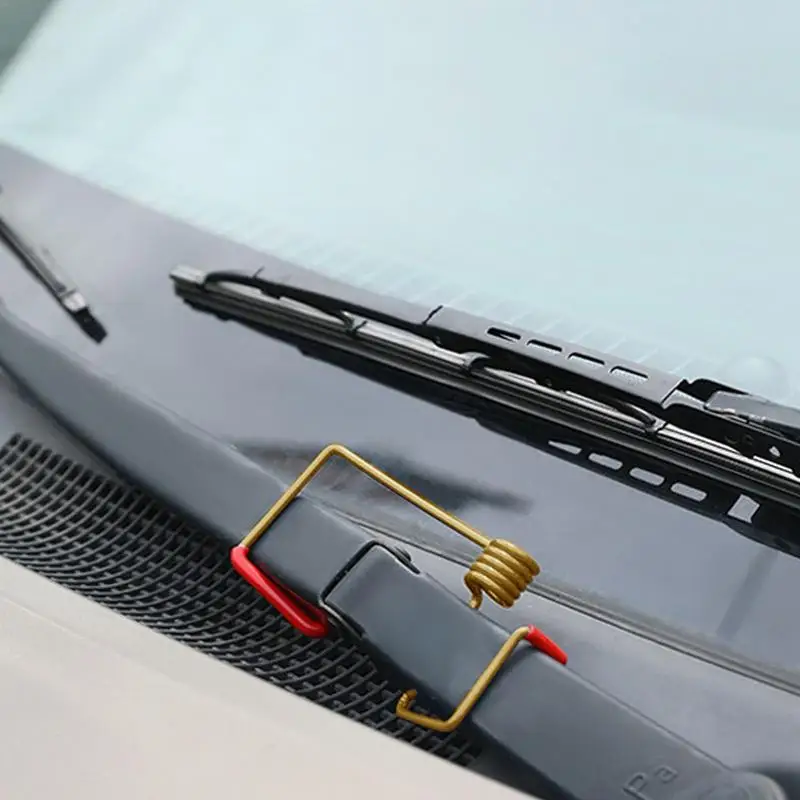 Windshield Wiper Arm Pressure Spring Booster Metal Spring Wiper Arm Windshield Wiper Booster High Visibility Enhanced