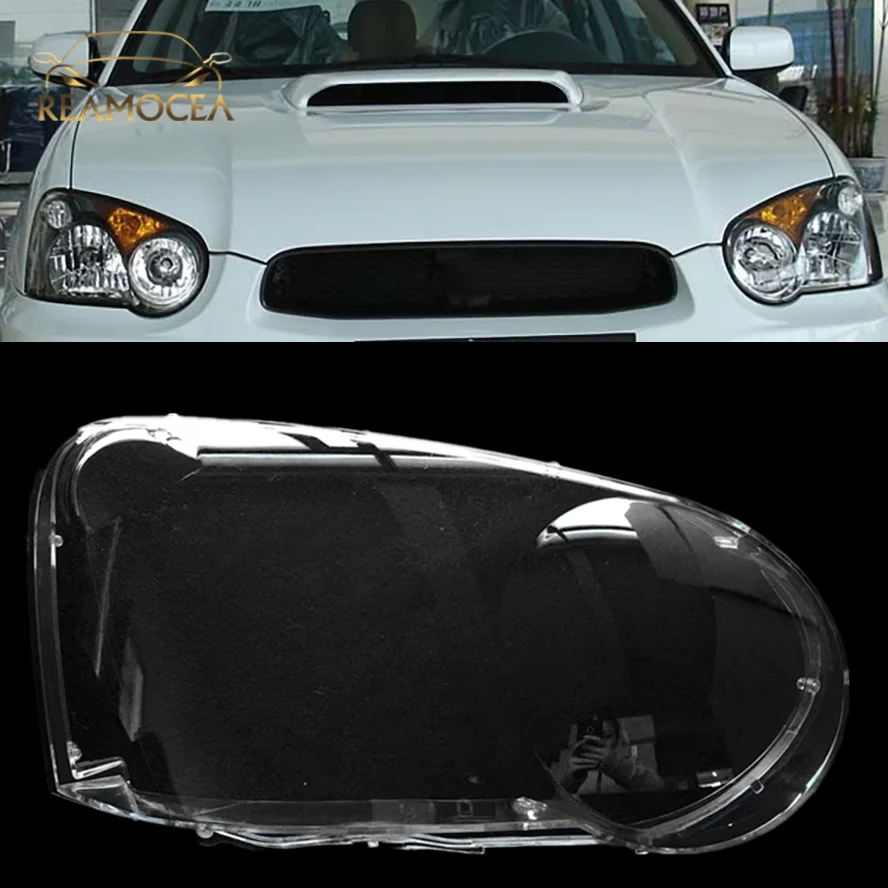 

Reamocea 1Pc Car Headlight Shell Lamp Shade Transparent Lens Cover Headlight Cover For Subaru Impreza 2003-2005 2006-2013