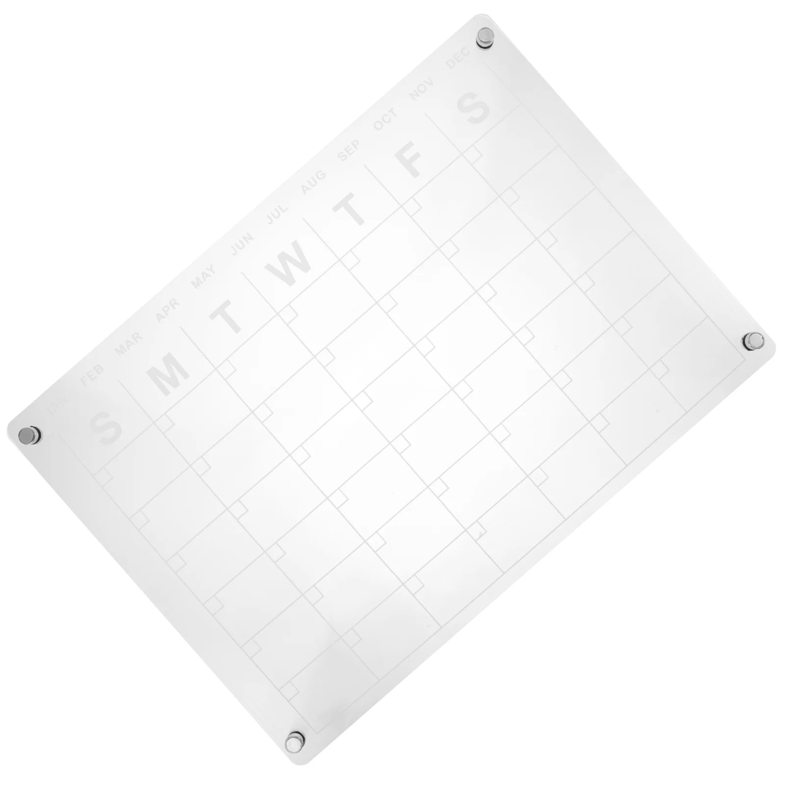 Magnetic Calendar Refrigerator Meal Planner Glass Whiteboard Clear Fridge  Wall Acrylic Dry Erase - AliExpress