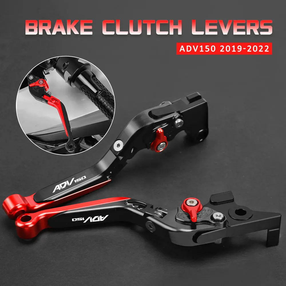 

Motorcycle Accessories Aluminum CNC Adjustable Handle Brake Clutch Levers For Honda ADV150 ADV 150 ADV-150 2019 2020 2021 2022