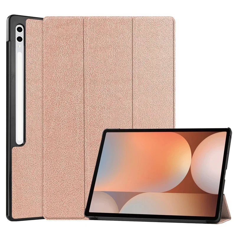 Premium Flip Case with Tri-Folding Stand and Magnetic Smart Cover