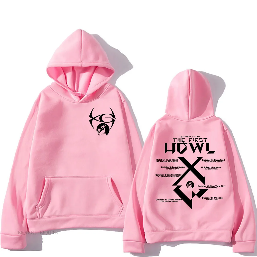 The First World Tour XG Band Hoodies Woke Up 2024 Album Print