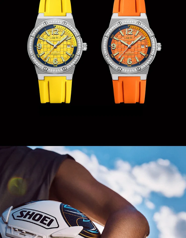 CARNIVAL Orologi da polso meccanici in zaffiro di alta qualità con movimento MIYOTA Orologi automatici per uomo in acciaio inossidabile Montres Hommes_voghion.com