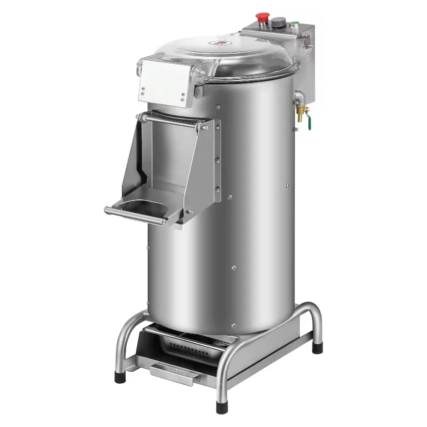 2024 Commercial Automatic Electric Water Powered Potato Peeler and Slicer Machine 2