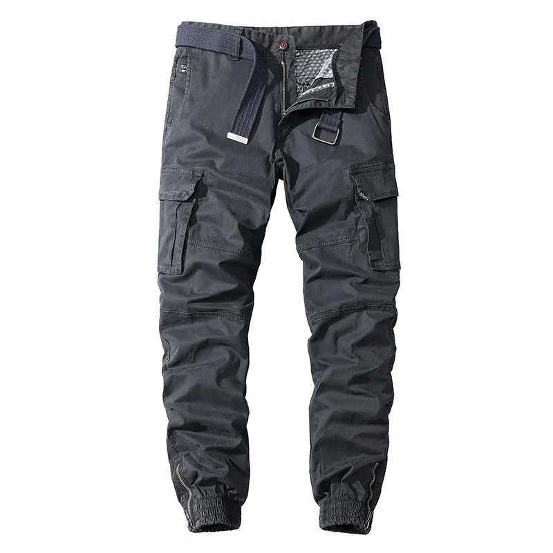 

Mens Cargo Pants Hip Hop Streetwear Jogger Pant Fashion Trousers Multi-Pocket Casual Joggers Sweatpants Men Pants 2022 New