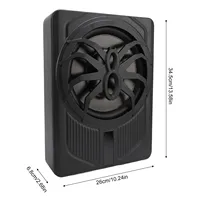 Slim Underseat Powered Car Subwoofer 10in 800W with LED Atmosphere Light Excellent Heat Dissipation Performance Car Subwoofer - Image 6