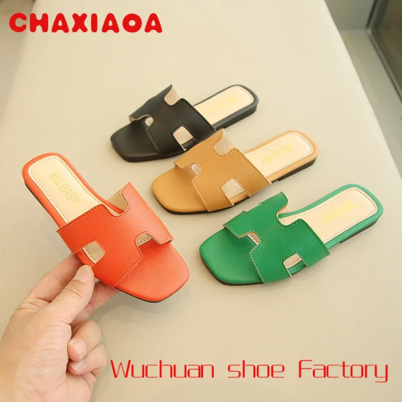 

Hot selling outside new beach children summer shoes children girls slippers Flashing sandals and slippers kids