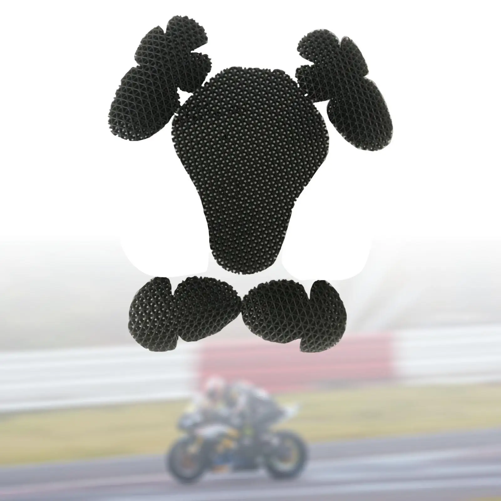 5Pcs Motorcycle Accs Shoulder Knee Protection Back Equipment Elbow Pads