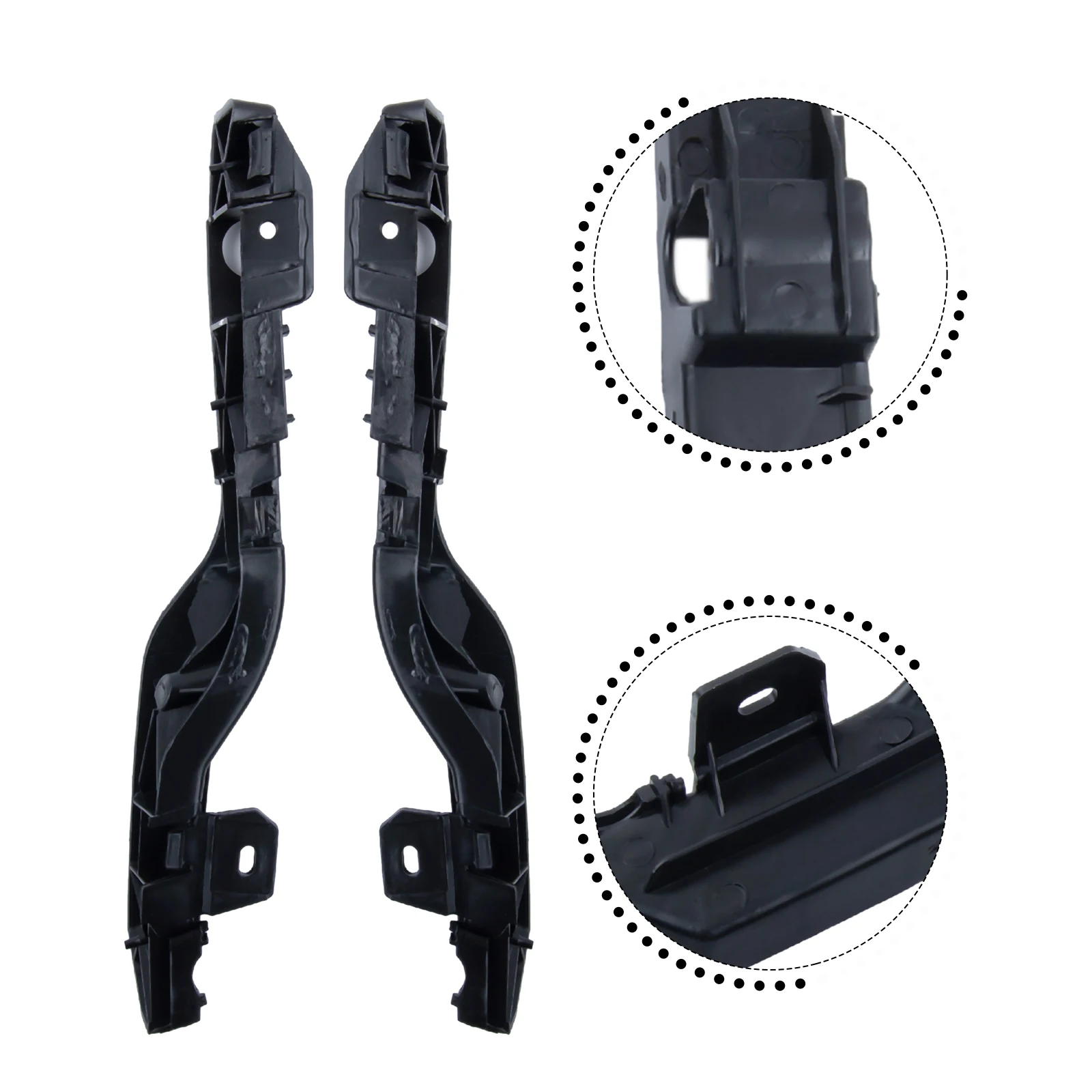 5178410AD Bracket 5178411AD Front Bumper Support for Dodge Journey 2009-Left/Right/Front 2Pcs/Set, auto exterior parts
