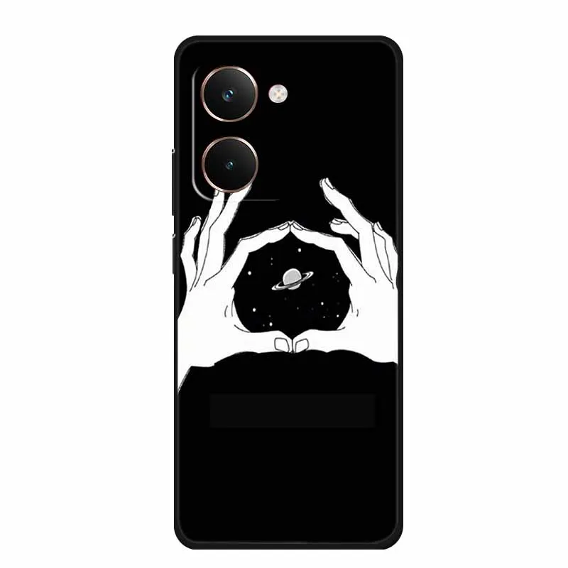 Premium Black TPU Silicone Soft Back Cover Case - Sleek & Durable Protection