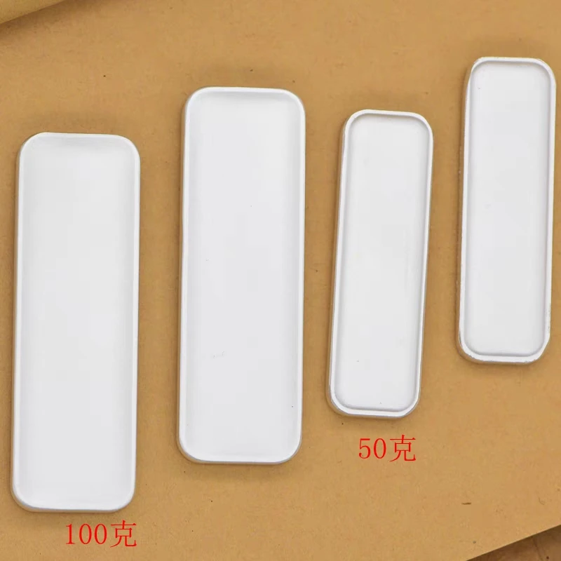 1pcs 50g 100g high purity silver bar ingot with stamp silver bullion with certificate free shipping