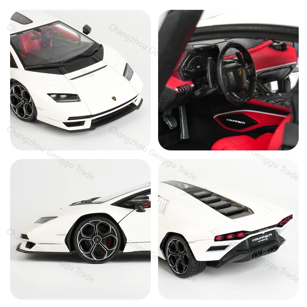 Maisto 1:18 Lamborghini Countach LPI 800-4 스포츠카 정적 다이 캐스팅 차량 Collectible Model Car Toys