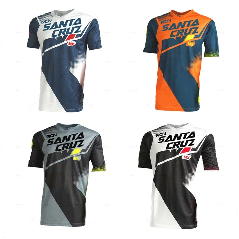 Enduro Motorcycle Mountain Bike Breathable Shirt Polyeste