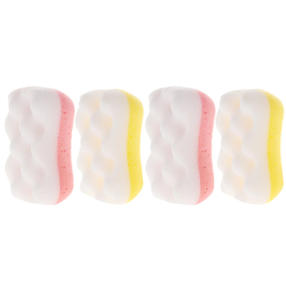 

Shower Bath Brushes Bath Sponge Skin-Friendly Sponges Scrubbers Bathing Tools For Bathroom Home (Random Color)