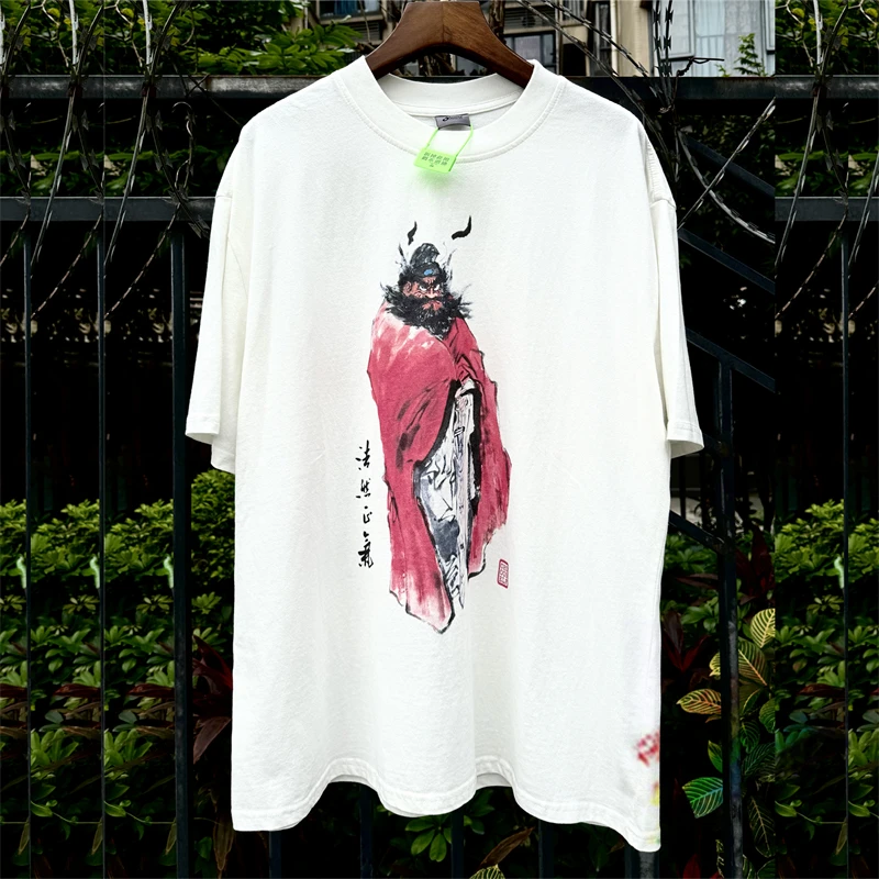 

Футболка с коротким рукавом для мужчин и женщин, стильная тенниска в стиле хип-хоп с принтом граффити, майка с цифровым принтом