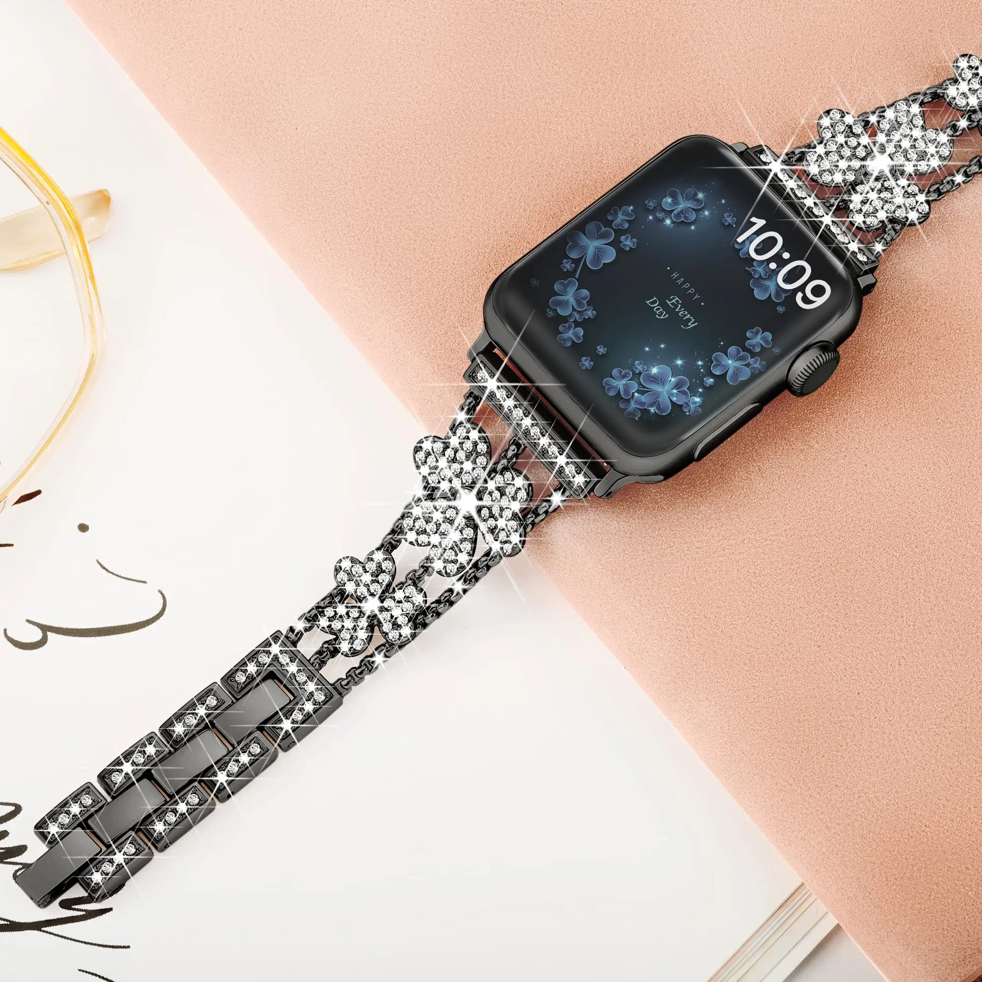 Elegant Diamond Bracelet Jewelry Chain Strap