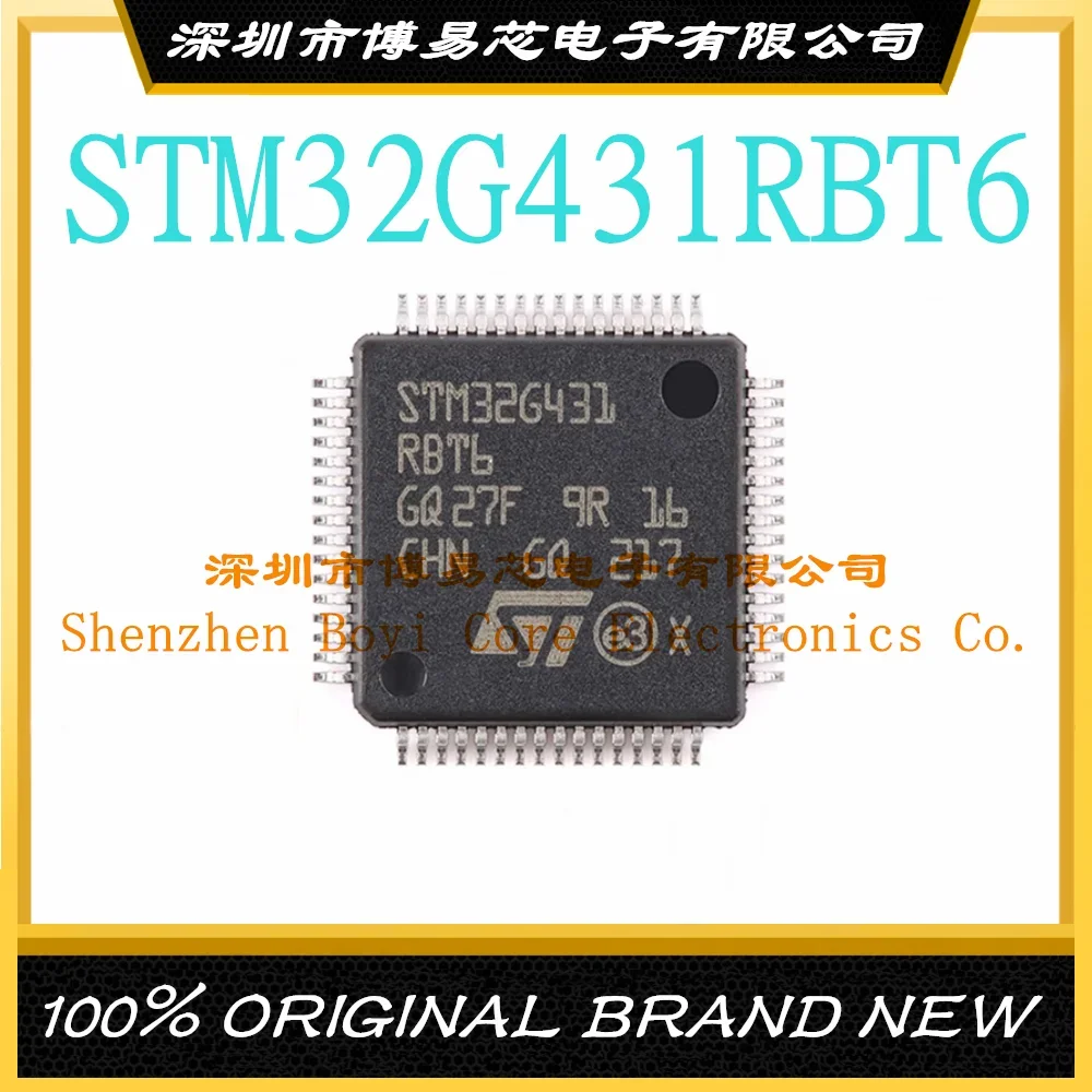 stm32g431c8t6 lqfp 48 original genuine arm cortex m4 32 bit microcontroller mcu STM32G431RBT6 LQFP-64 original genuine ARM Cortex-M4 32-bit microcontroller-MCU