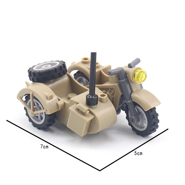 SWAT Armored Vehicle Building Block Set with Weapons and Soldier Figures