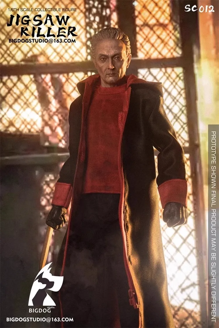 BIGDOG STUDIO 1/6 ジグソウ キラー 通常.Ver SC012 BIGDOG STUDIO SC012 1/6 Soldier Jigsaw Killer Single Version